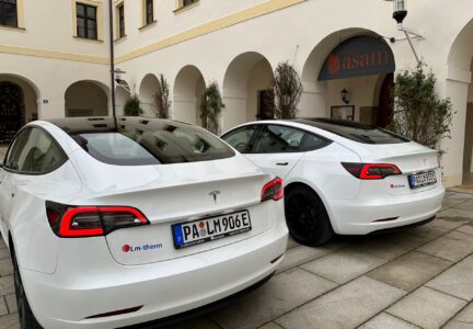 Lm-therms Fuhrpark wird grüner mit 5 Tesla-Fahrzeugen