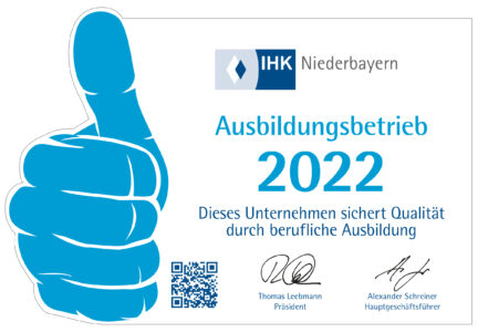 IHK Ausbildungsbetrieb 2022