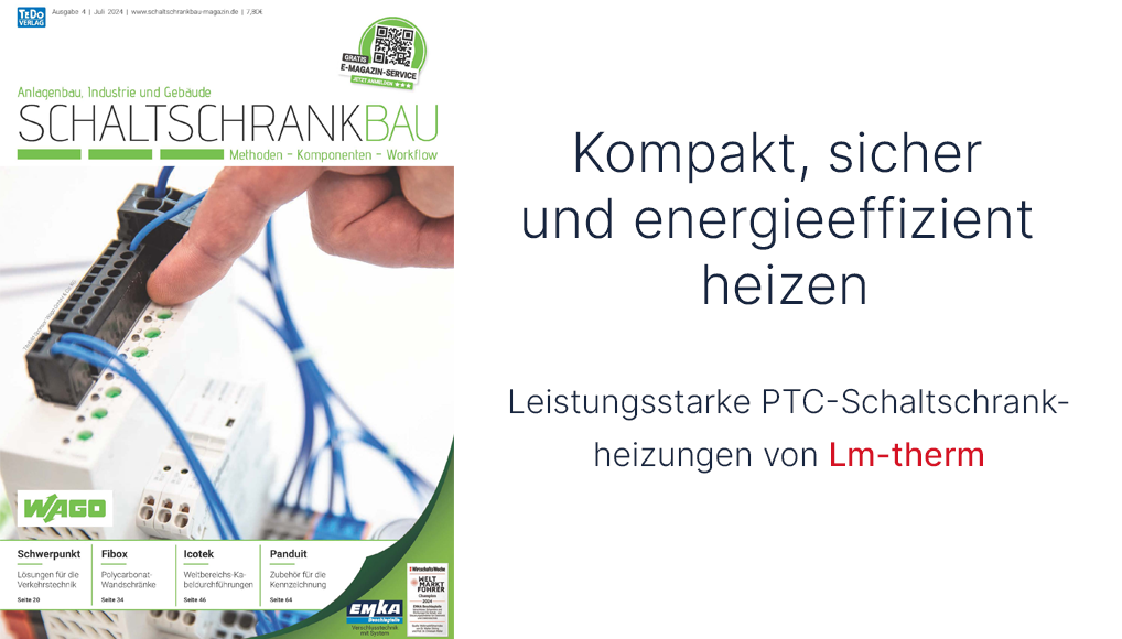 PTC-Schaltschrankheizung