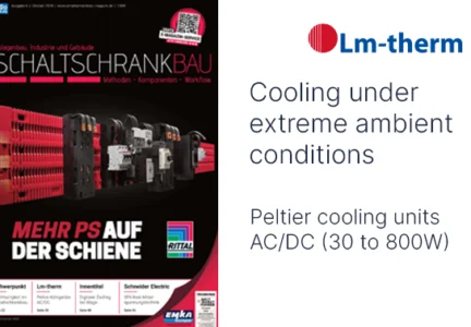 Peltier cooling units