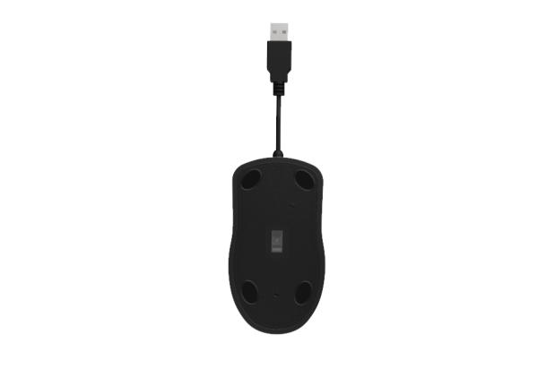 Back_FK-120B10-02 Wasserdichte Maus mit Scroll-Funktion
