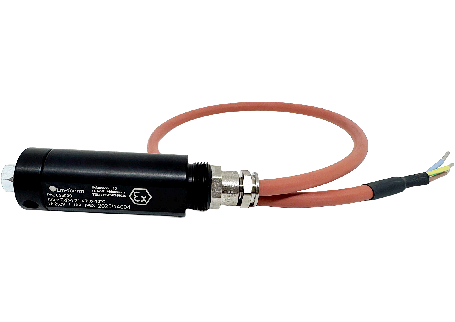 Explosionsgesch?tzter Thermostat