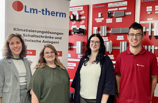 Vier neue Kollegen verstärken Lm-therm
